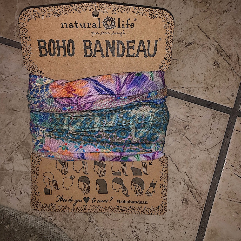 Natural Life Multicolor Boho Bandeau